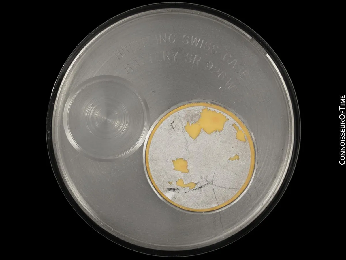 TV Prop Used "For All Mankind"-  Breitling Navitimer Aerospace Titanium & 18K Gold Ref. F56059