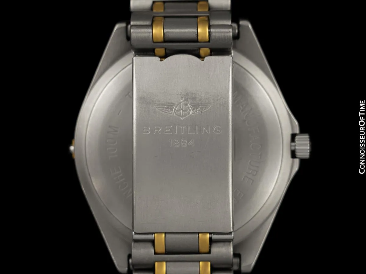 TV Prop Used "For All Mankind"-  Breitling Navitimer Aerospace Titanium & 18K Gold Ref. F56059