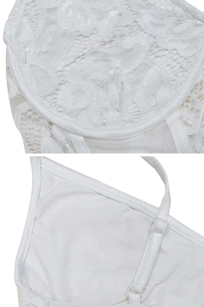 UF0273 Lace Cami and Shorts Set