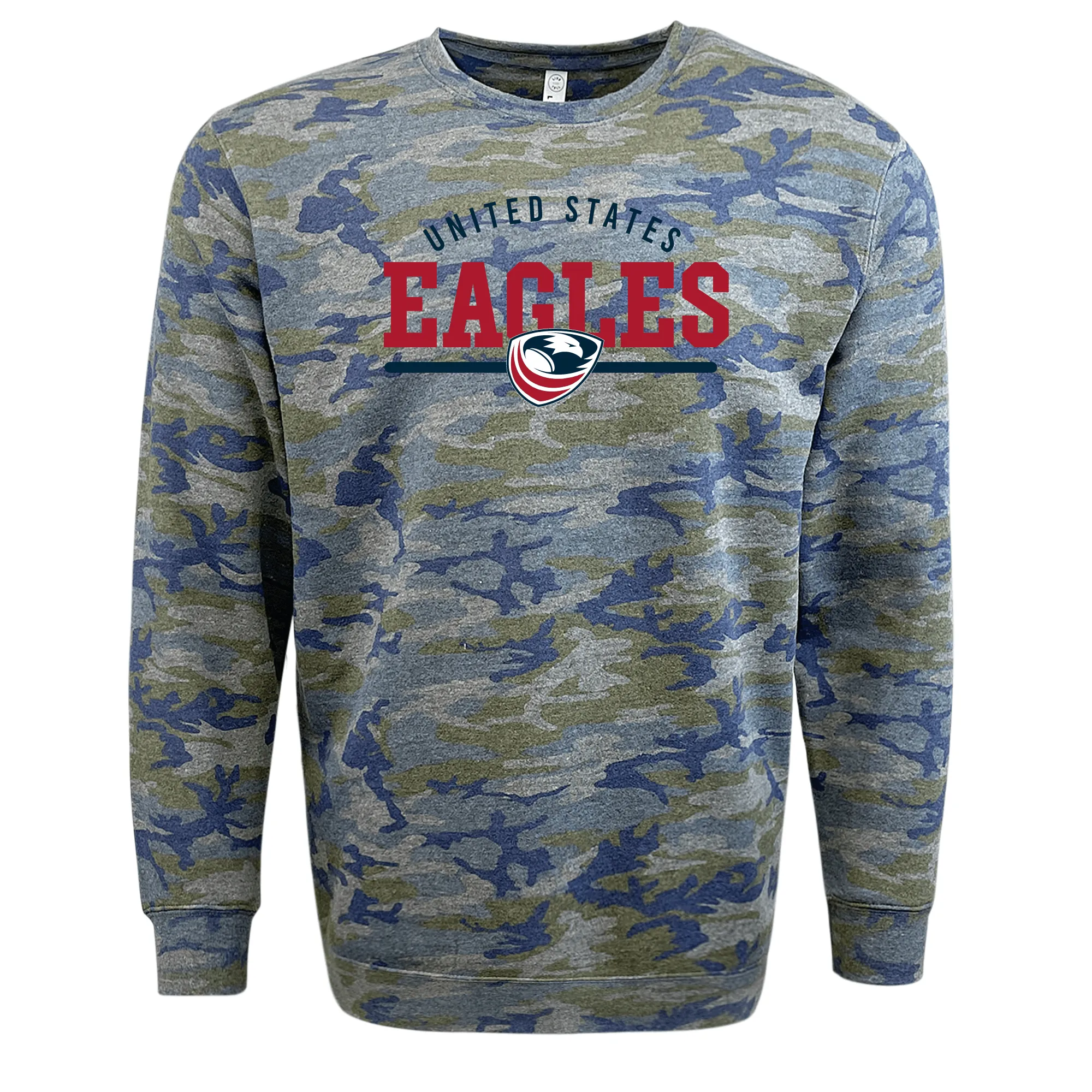 USA Rugby Camo Edition Wordmark Crew Sweatshirt 24