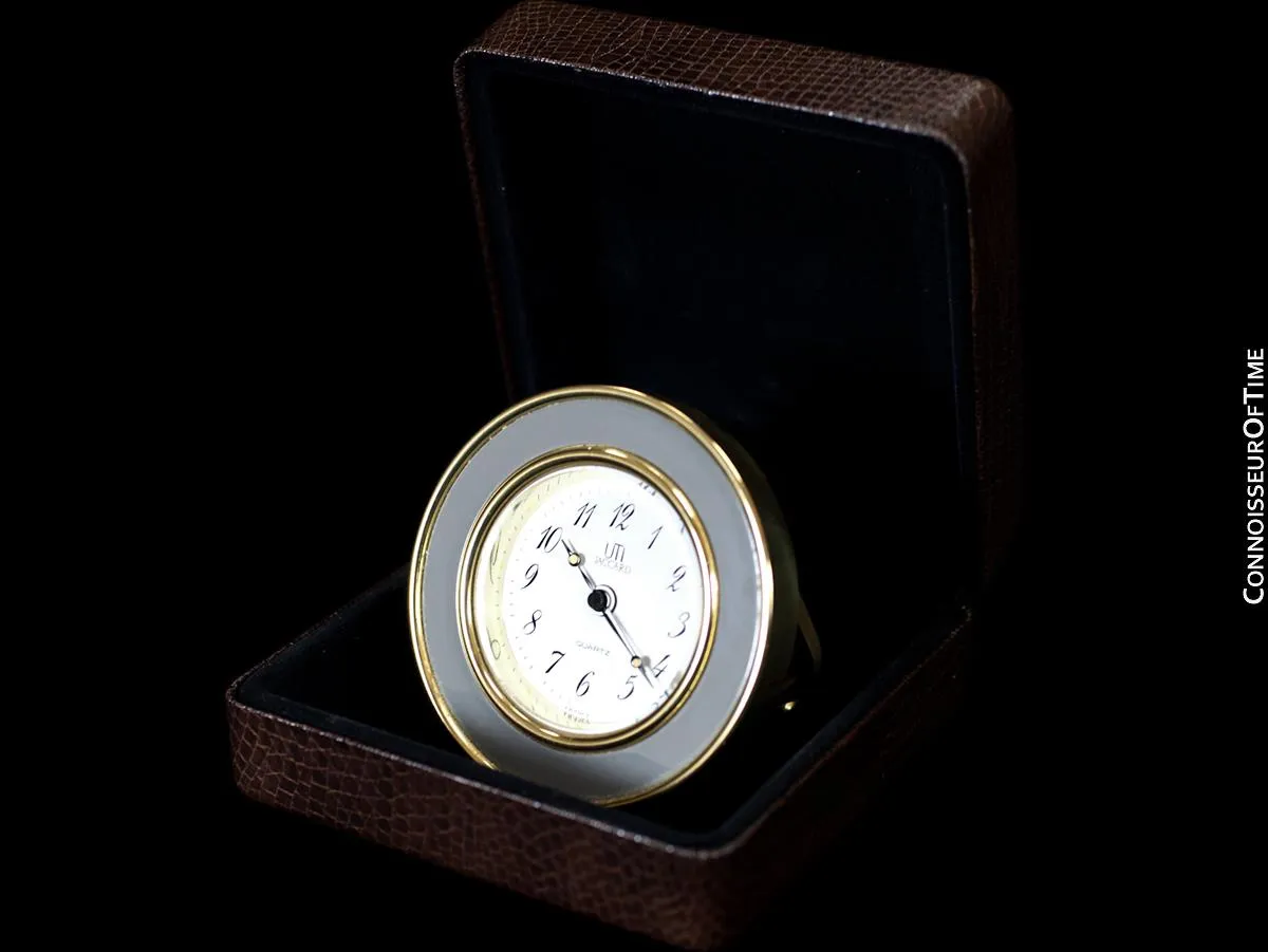 UTI Jaccard Vintage Travel Alarm Clock - Owned & Used by Jerry Lewis
