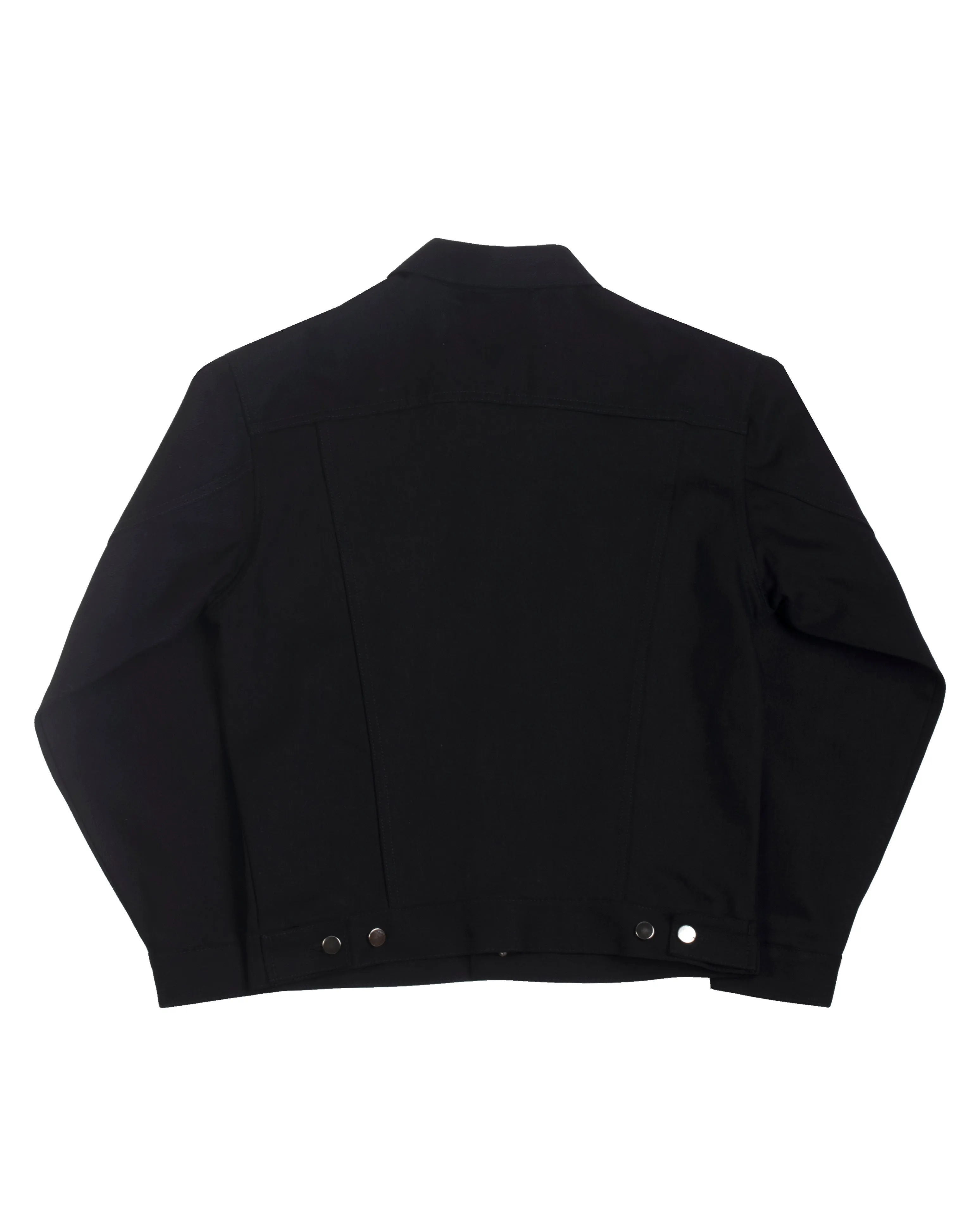 Varsity Los Angeles Black Denim Trucker