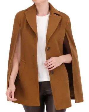 Vegan Cashmere Cape Jacket