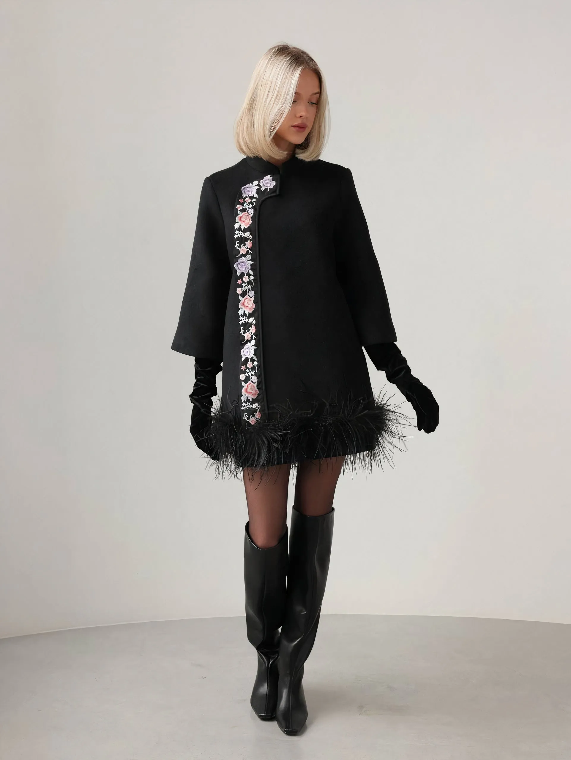 Velanna Black Cape