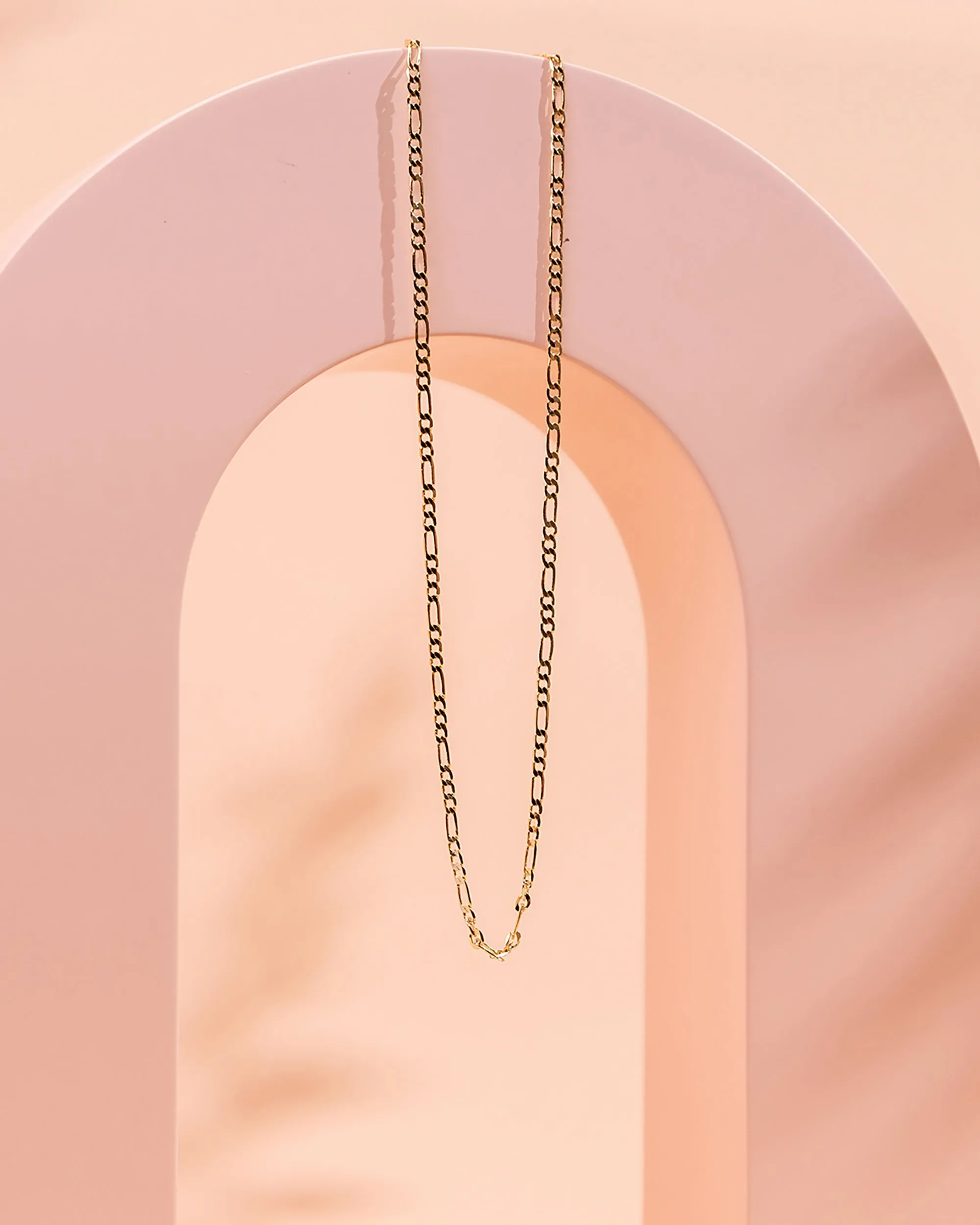 Vermeil Figaro Chain Necklace