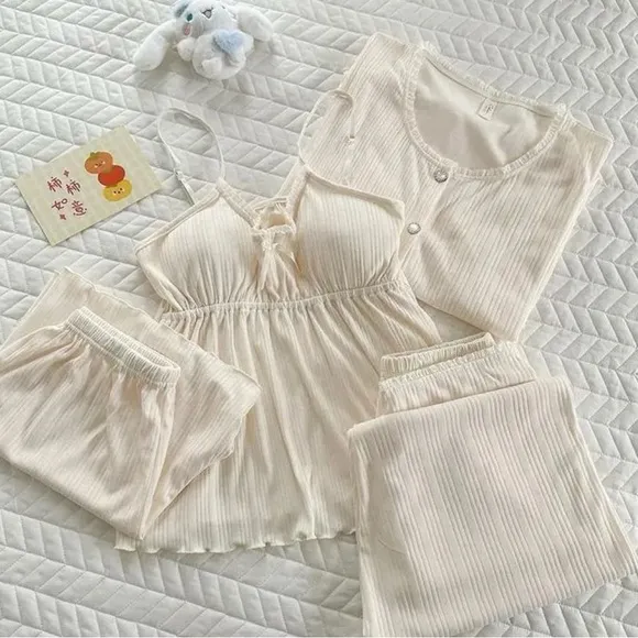 victoria’s secret sexy pajama lingerie baby doll set
