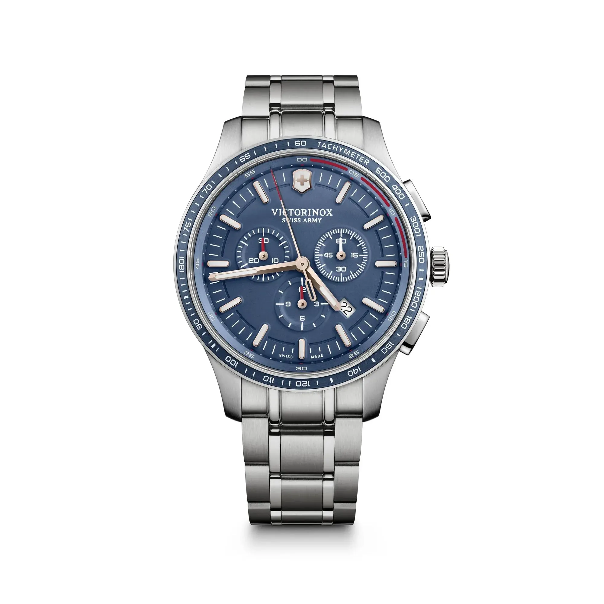 Victorinox Alliance Sport Chronograph 44 Blue Dial Men's Watch