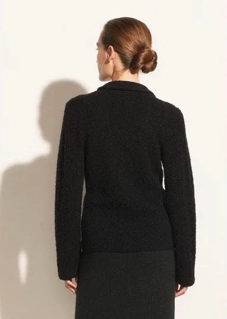 Vince Boucle Sweater Blazer (Black)