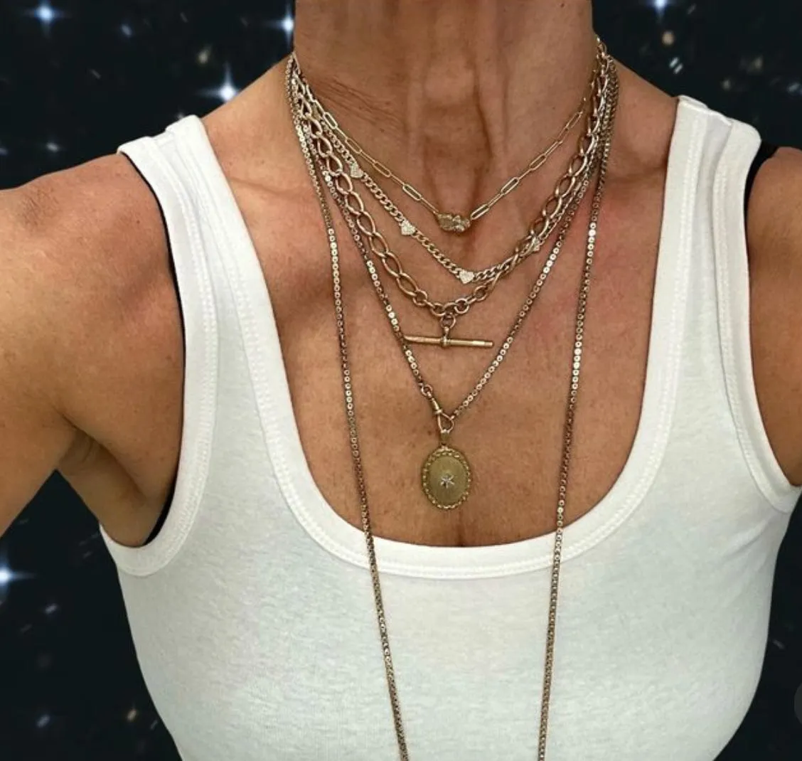 Vintage Star Diamond Locket