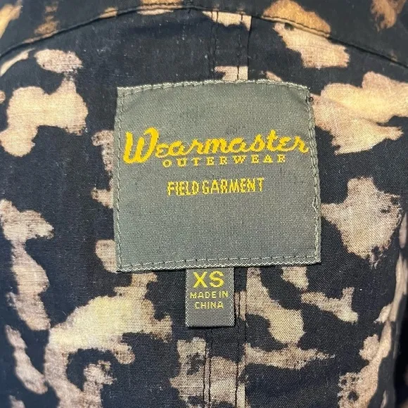 Wearmaster Outerwear Field Garment Women’s XS Black Tan Madewell