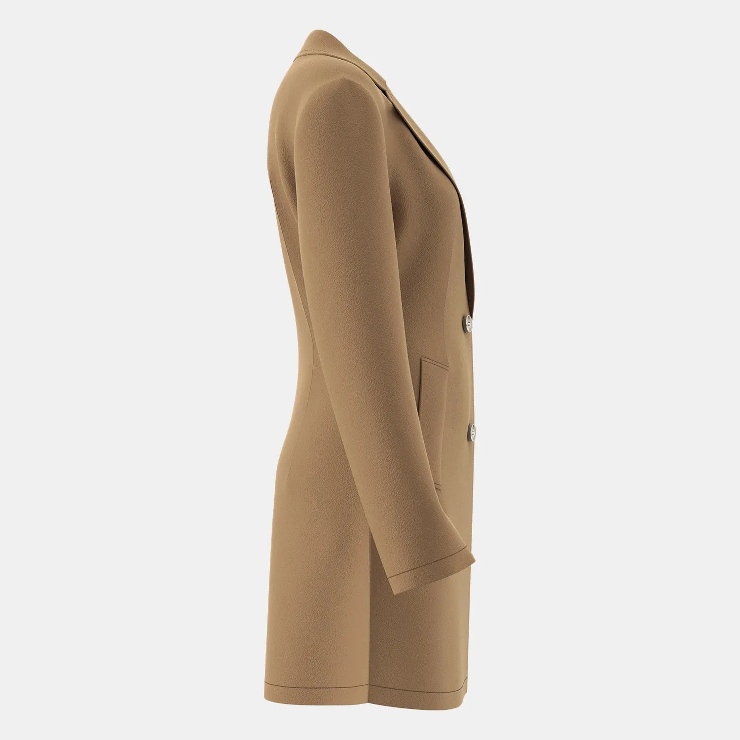 Winter Camel Casual Coat