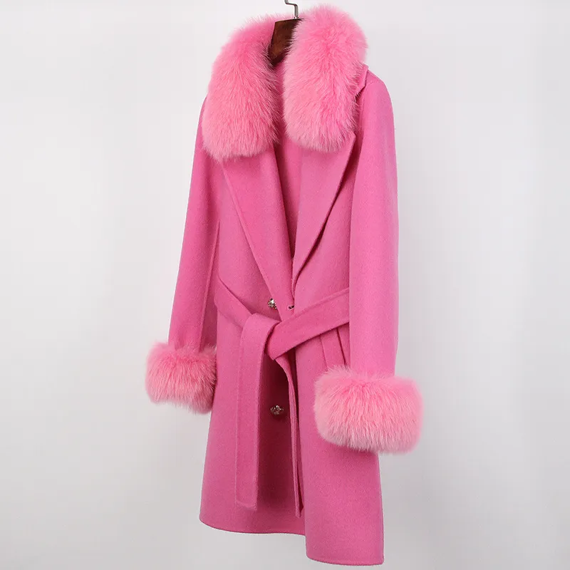 Wool Overcoat Long