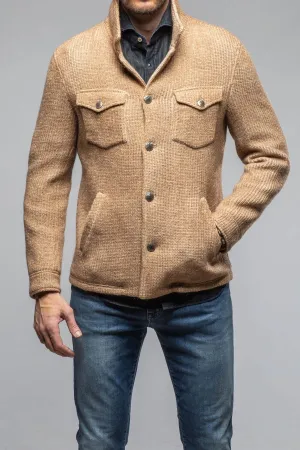 Wrangell Knit Jacket In Camel
