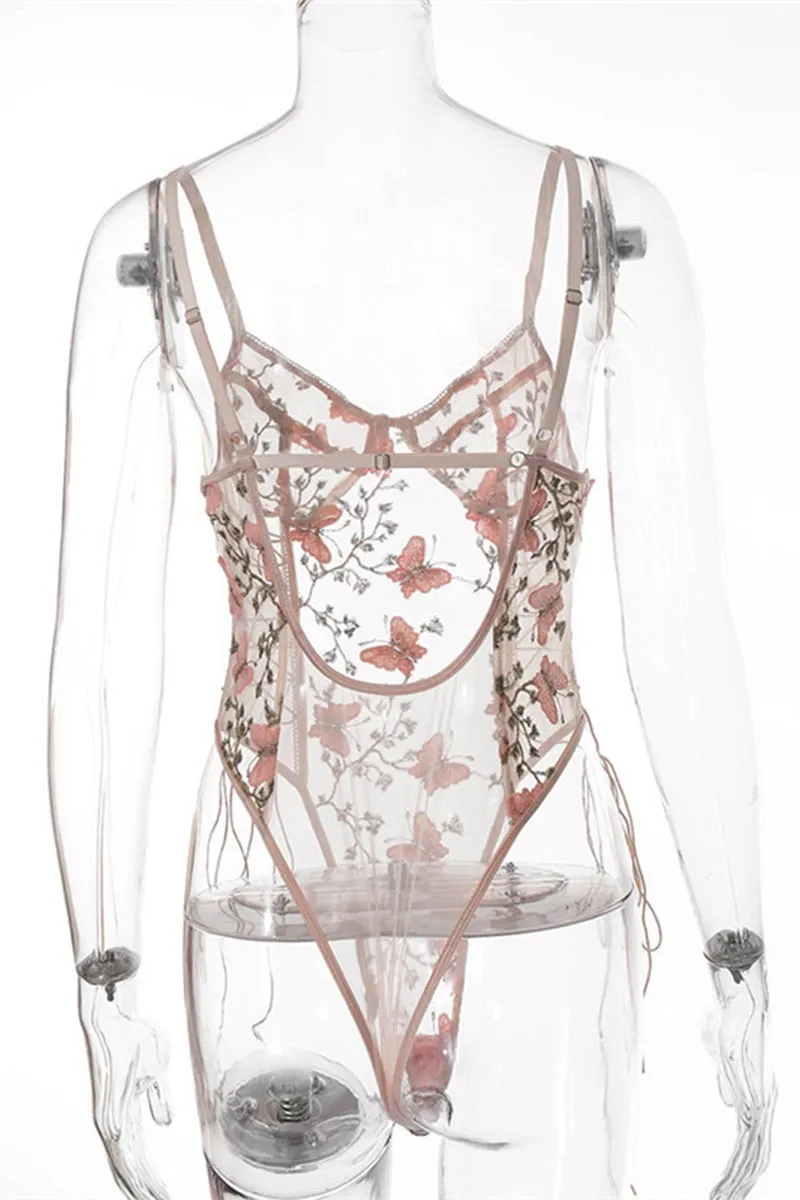 XK0238 One Piece Bodysuit Lingerie