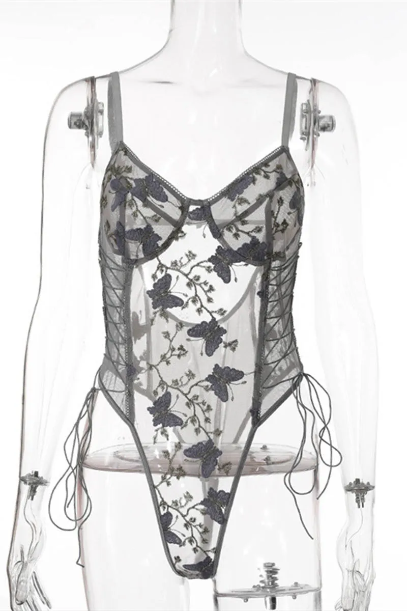 XK0238 One Piece Bodysuit Lingerie