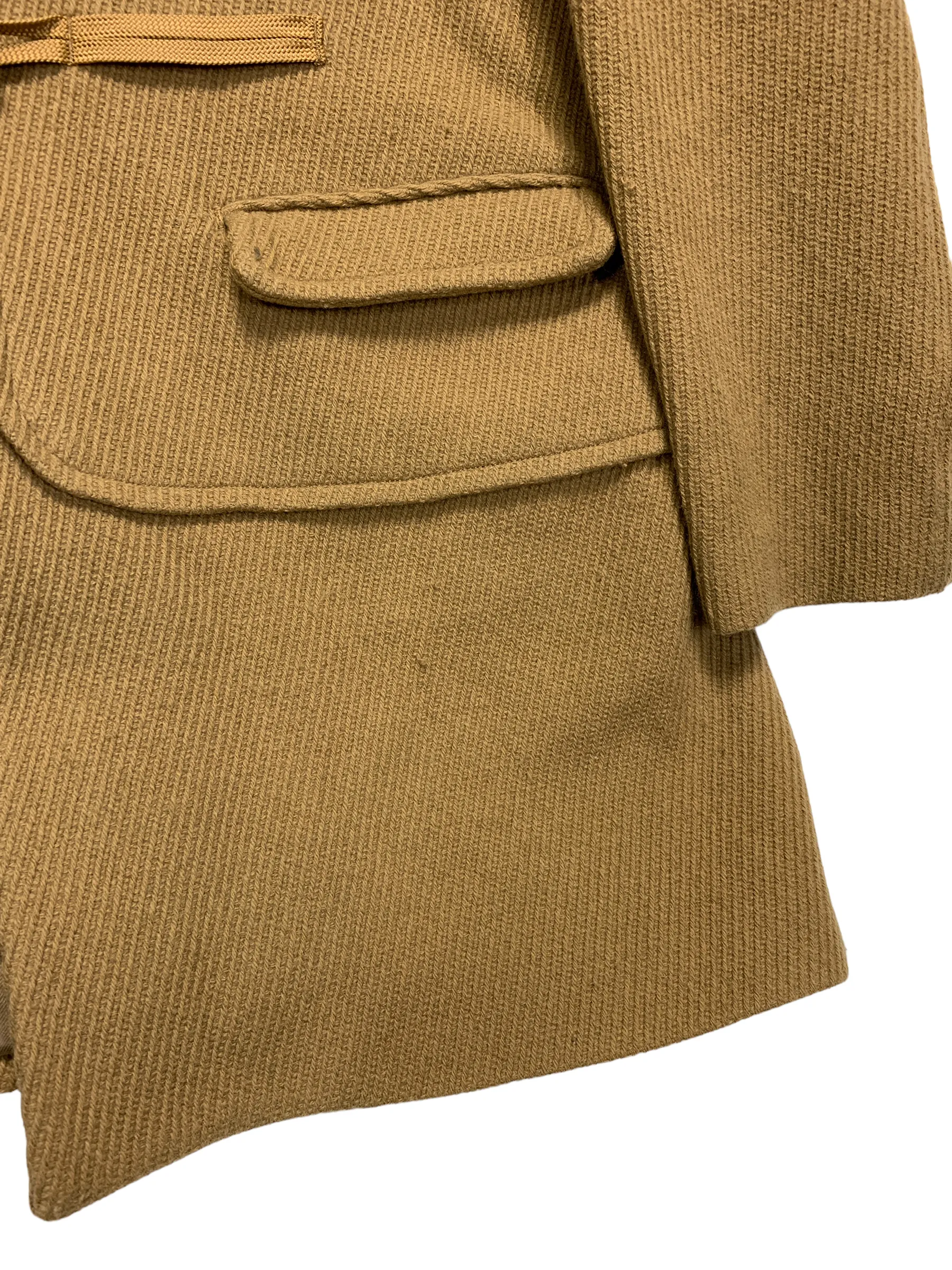 [XL] Undercover Wool Knit Duffle Coat Jacket