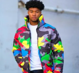 Yellow Camo Jacket