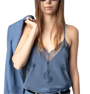 Zadig & Voltaire - Christy Silk Camisole - Officer