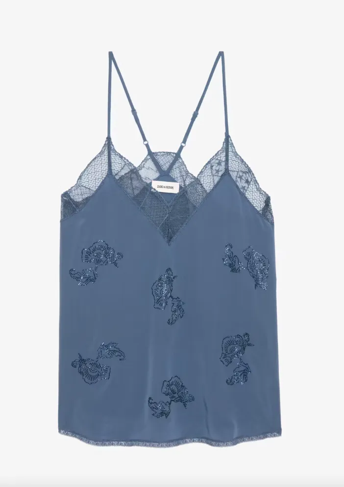 Zadig & Voltaire - Christy Silk Camisole - Officer