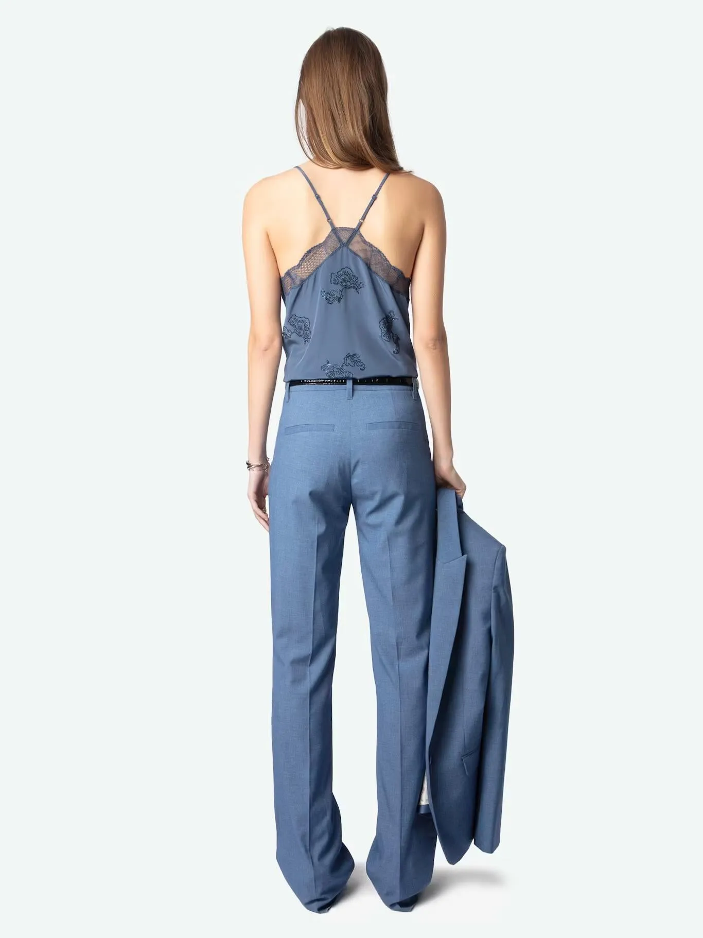 ZADIG & VOLTAIRE CHRISTY SILK CAMISOLE