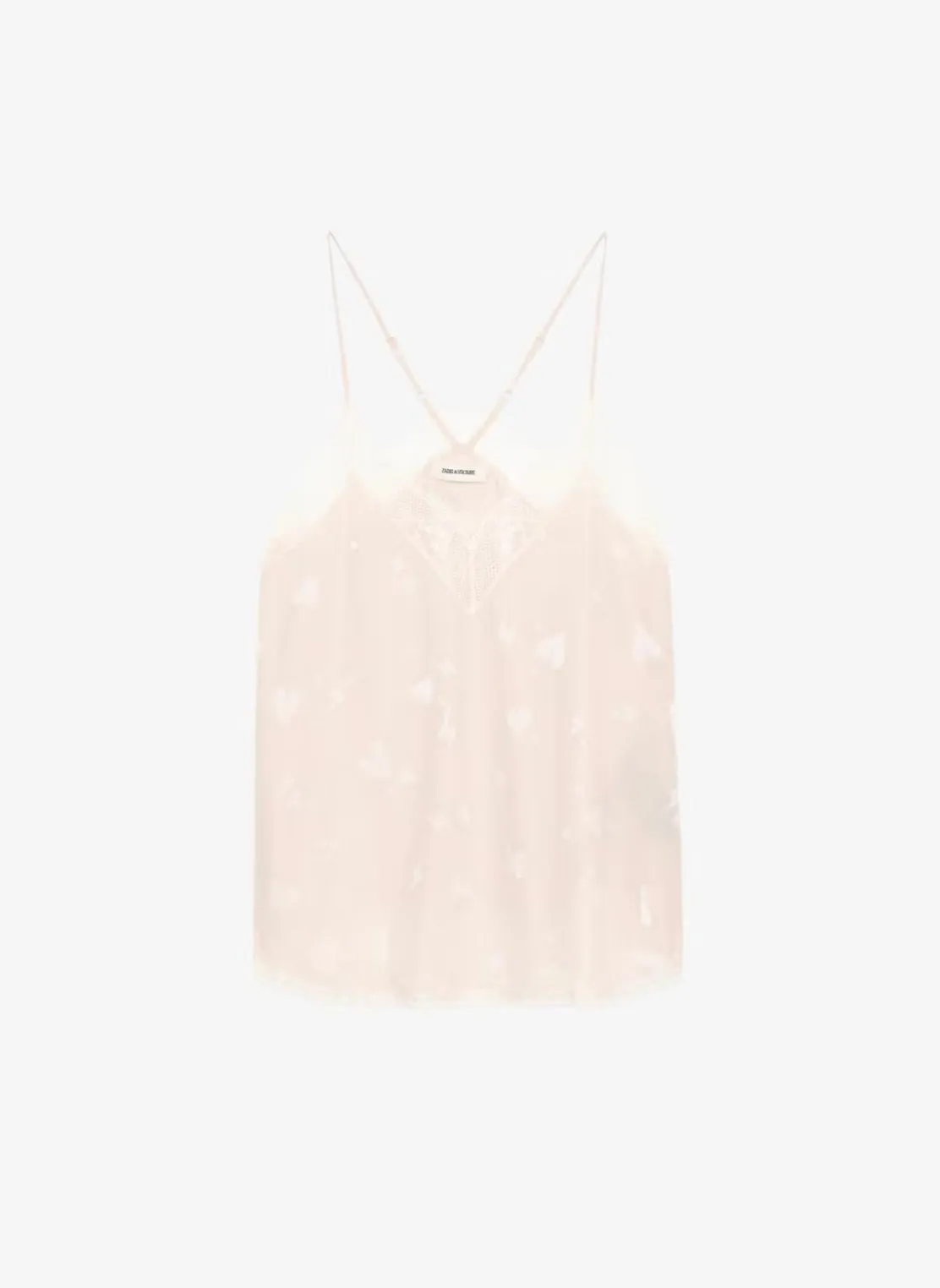 ZADIG&VOLTAIRE - Christy Heart Camisole - Pearly