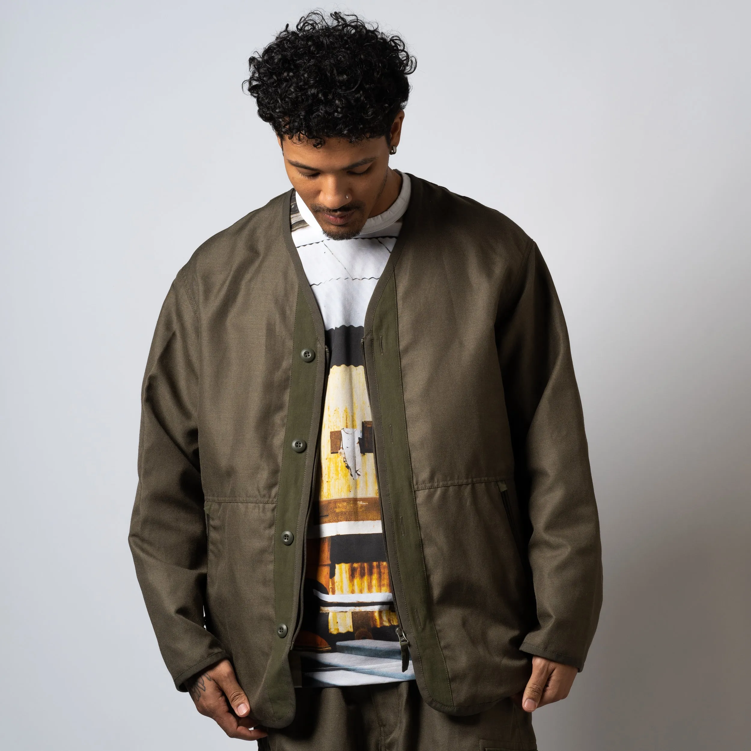 Zip Liner HK-J022-051-1-2 Olive